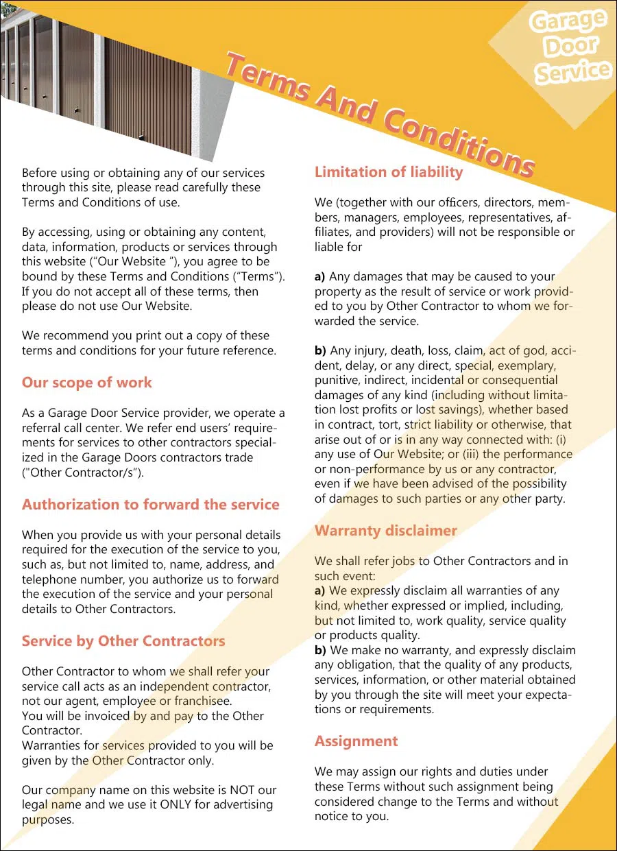 Community Garage Door Service San Francisco, CA 415-761-4005